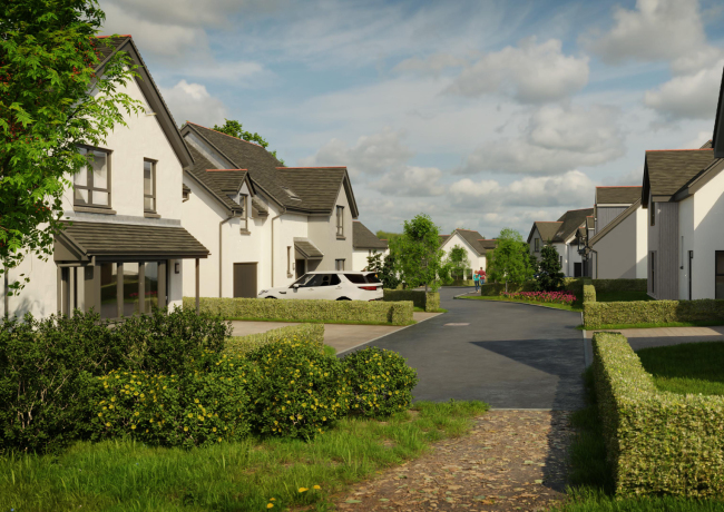 Artist's Impression of a typical Springfield development