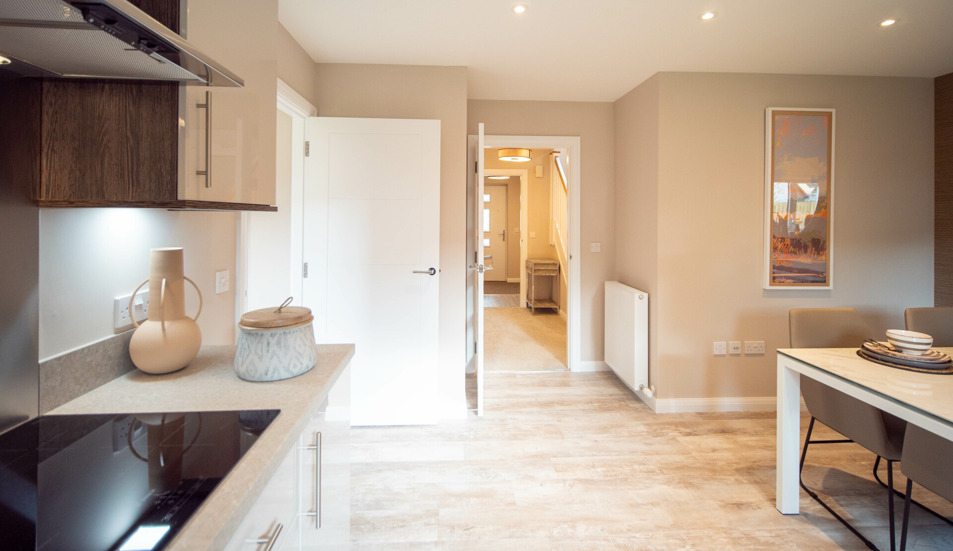 Bynack More, Aviemore Show Home - Dining Kitchen