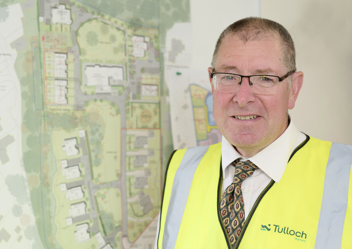 Brian MacBride at Drummond Hill, Inverness by Tulloch Homes.