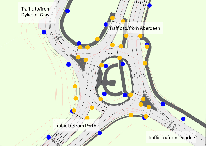 Swallow Roundabout marketing map