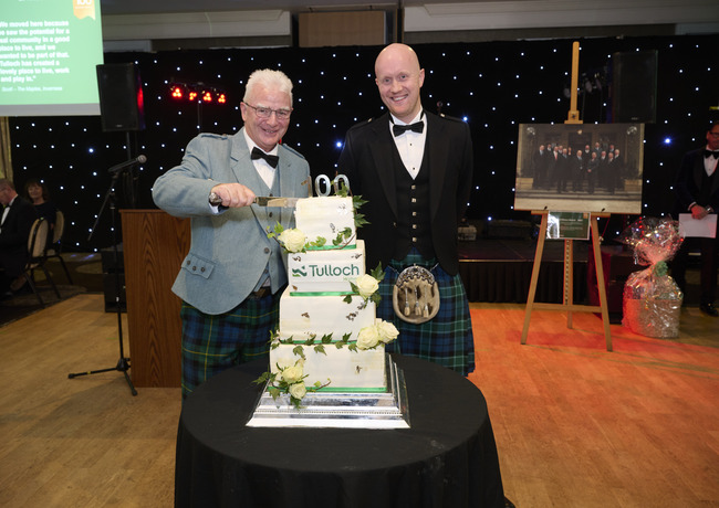 Tulloch 100 years - Sandy Adam and Kieran Graham